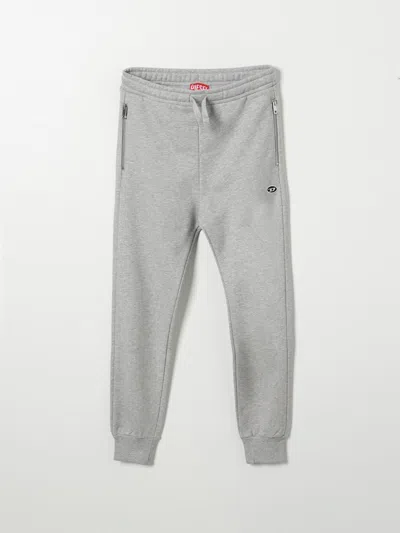 Diesel Trousers  Kids Colour Grey In Grau