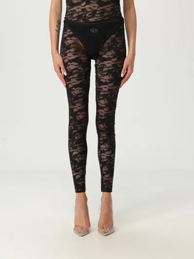 Diesel Pants  Woman Color Black