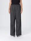 Diesel Women Black Prince Of Wales P-yrite Trousers In Black