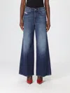 Diesel Pants  Woman Color Blue In Blue