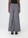 Diesel Pants  Woman Color Blue In Gray