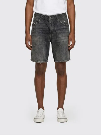 Diesel Distressed-effect Denim Shorts In Gray