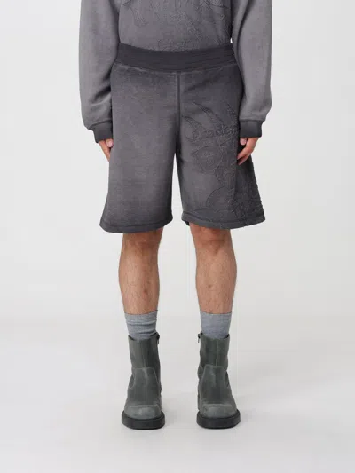 Diesel Pants Men Color Violet In Gray