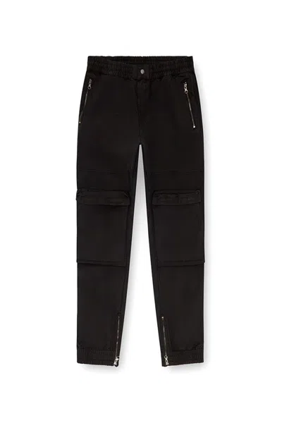 Diesel Trendy Multicolor Trousers For Modern Men In Black