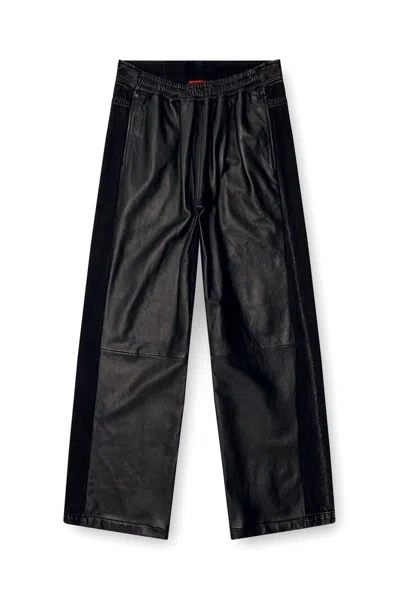 Diesel Palm Angels Logo Swim Shorts In Black
