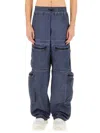 Diesel Pants "p-noode-a" In Multicolour