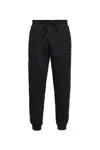Diesel Black Logo Tracksuit Bottom In Black
