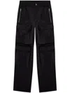 Diesel P-danzel Trousers Black In Black