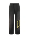DIESEL PANTS WITH SHADED EFFECT AND LOGO