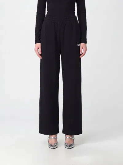 Diesel Pants Woman In Black