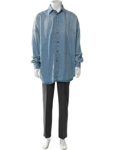 Pre-owned Diesel Parka In Blue