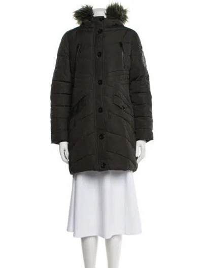 Pre-owned Diesel Parka In Green