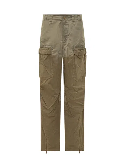 Diesel P-arker Trousers In Green