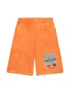 Diesel Parrid Shorts In Orange