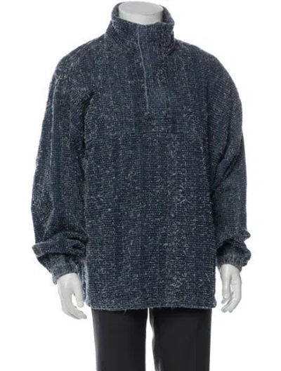Pre-owned Diesel Patterned Jacket In Blue