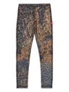 Diesel Patterned Leggings In Multi