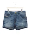 Diesel Pboyshort Denim Shorts In Blue