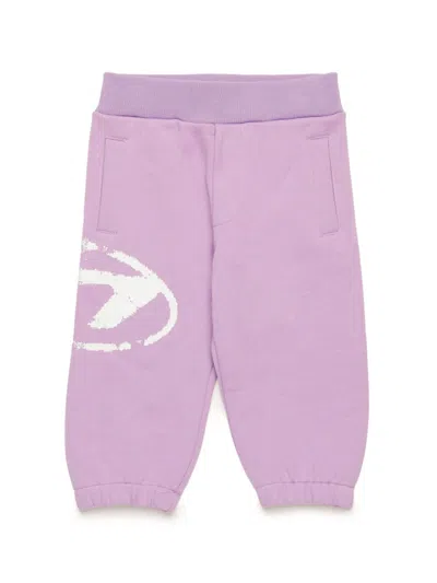 Diesel Babies' Pesdib Tracksuit Bottoms In Purple