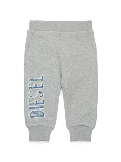 Diesel Babies' Pgibbib Trousers In Grey