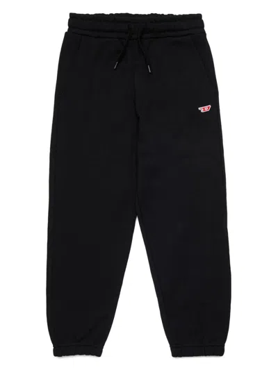 Diesel Kids' Pginnd Track Pants In Black