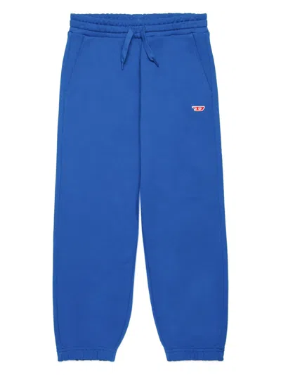 Diesel Kids' Pginnd Track Pants In Blue