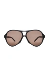 Diesel Pilot Sunglasses In Black