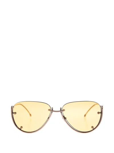 Diesel Pilot Sunglasses In Gray