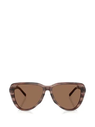 Diesel Pilot-frame Sunglasses In Brown