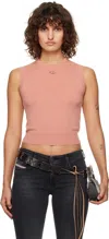 Diesel Pink M-arga-sl Sweater In 3bu