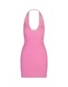 Diesel Woman Mini Dress Pink Size S Cotton
