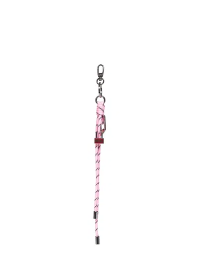 Diesel Pink Rope Ii Keychain