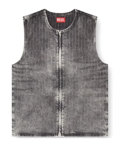 DIESEL DIESEL D-SUND-S DENIM VEST