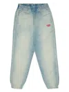 Diesel Plab Tapered Jeans In Blue