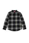Diesel Hemd Mit Karomuster In Black