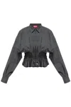 Diesel Camicia C-anbu In Misto Poliestere Stretch Ricamato  Donna