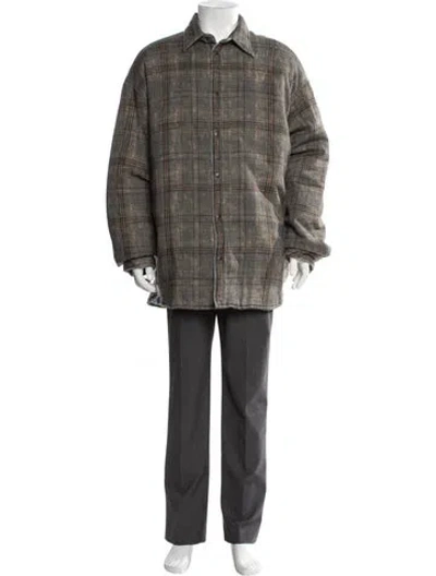 Pre-owned Diesel Plaid Print Jacket In Multi