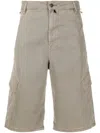Diesel Plain Cargo Shorts In Neutral