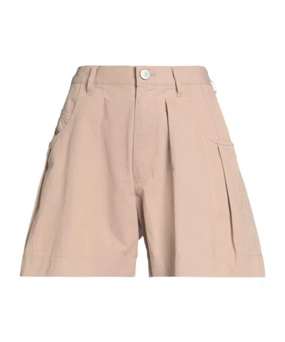 Diesel Plain Color Shorts In Off White