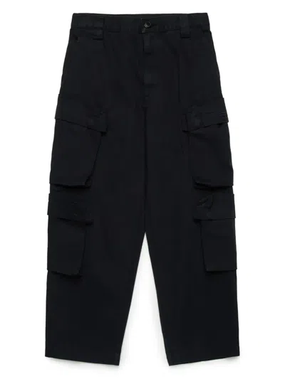 Diesel Kids' Planka Trousers In Black
