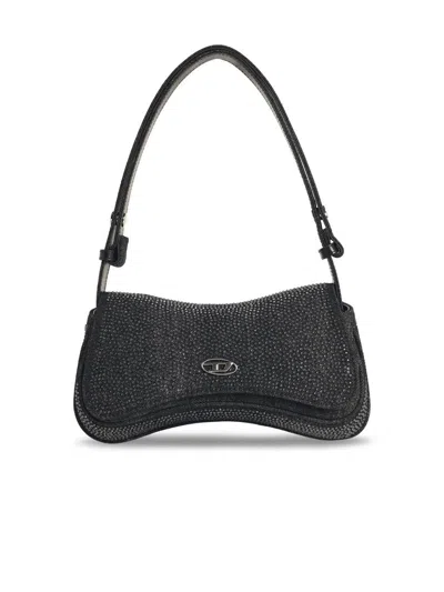 DIESEL DIESEL 'PLAY' BLACK DENIM BAG