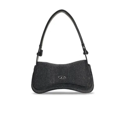 Diesel Play Black Denim Bag