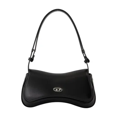 Diesel Play Clutch - Leather - Black