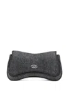 Diesel Play-clutch In Crystal Denim In Gray