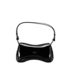 Diesel Medium Play Bag In Black Patent Leather In Black