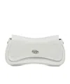 Diesel Play Clutch Bag In White