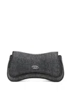 Diesel Play-clutch In Crystal Denim In Gray