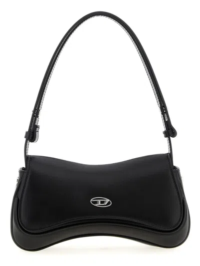 Diesel 'play Clutch' Shoulder Bag In Black