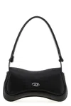 Diesel Black Play Clutch Clutch Bag In Black
