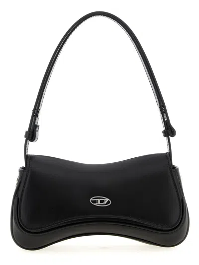 Diesel 'play Clutch' Shoulder Bag In Black