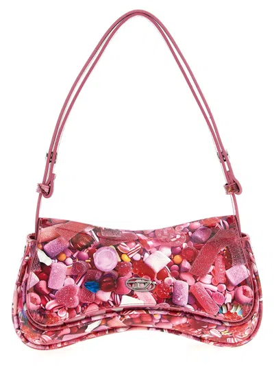 Diesel Play Clutch Shoulder Bags Multicolor
